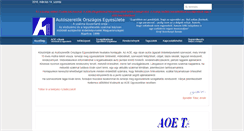 Desktop Screenshot of aoeportal.hu
